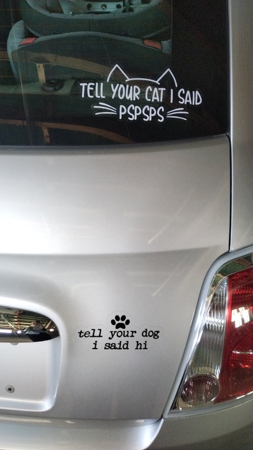 Pawsome Decal