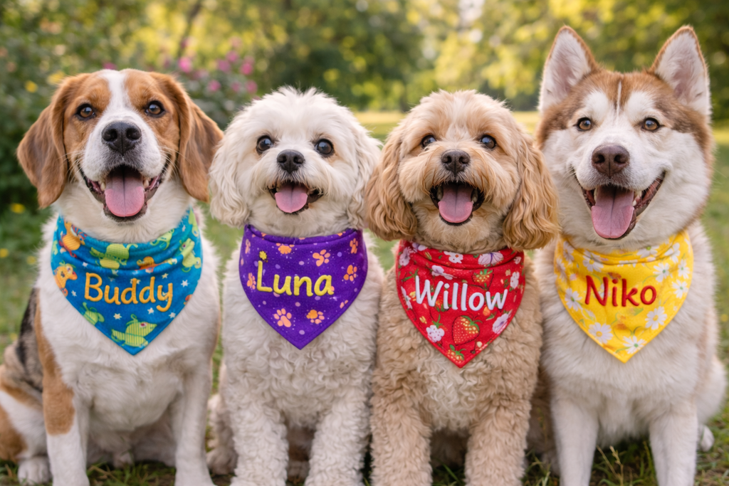 Personalized Dog Bandana
